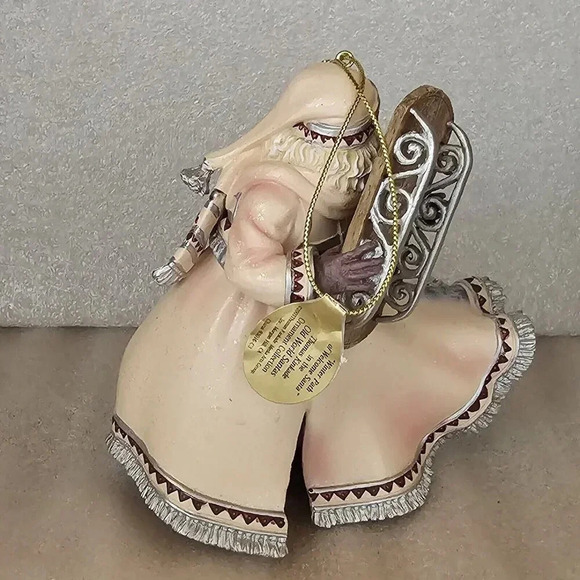 Thomas Kinkade Ashton Drake Christmas Ornament Winter Path Of Welcome Santa 2003 - Picture 7 of 9